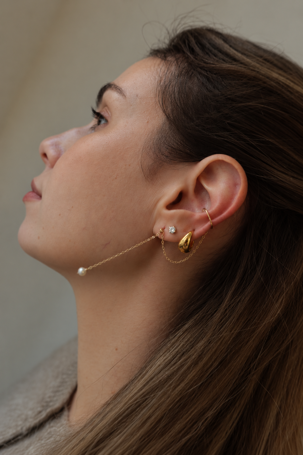 Ear Party pearl earrings