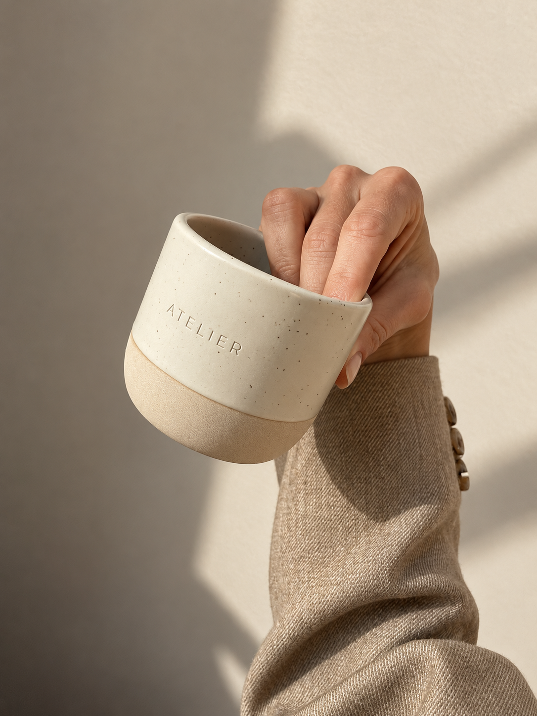 Atelier ceramic coffee cup