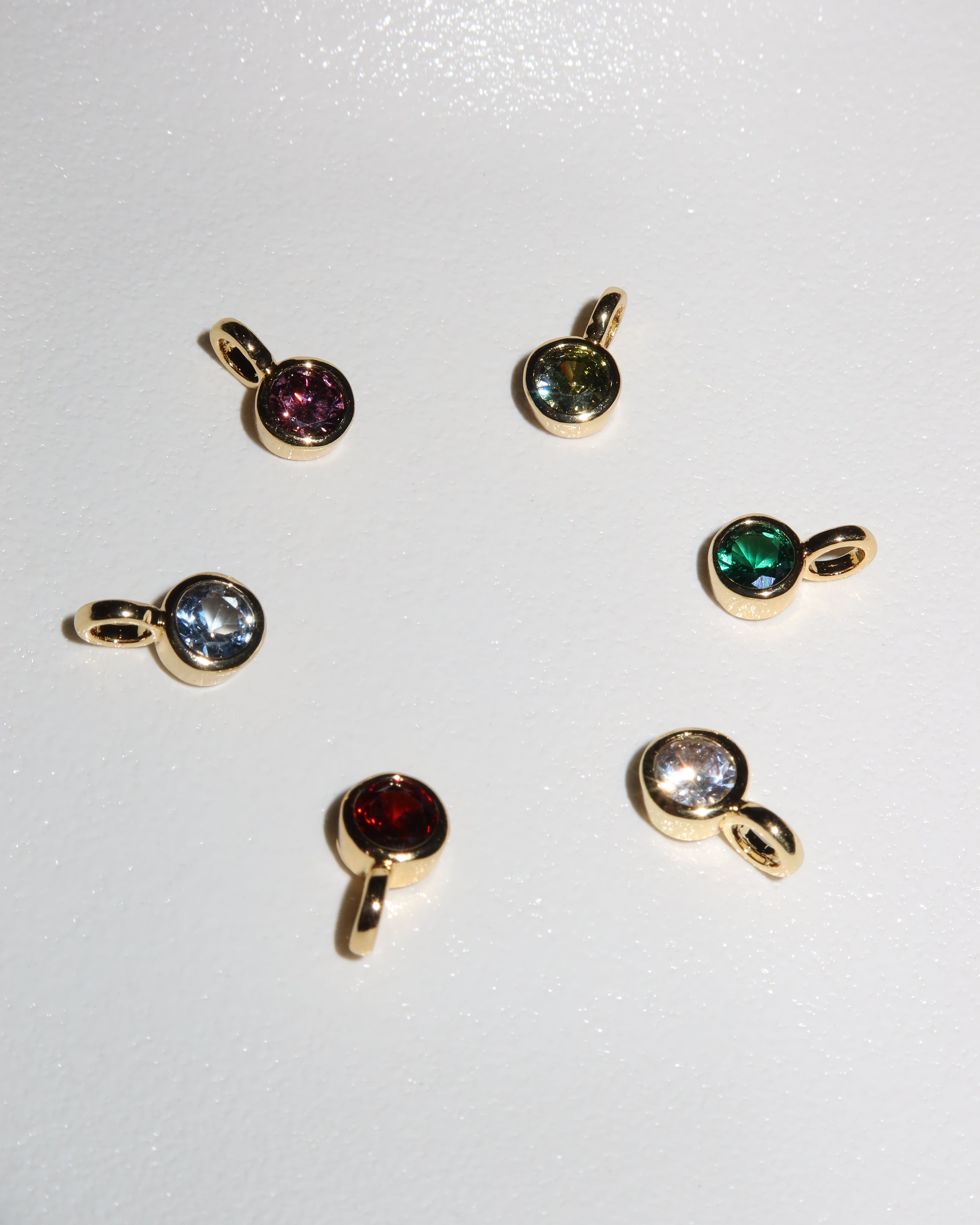 Birthstone charm