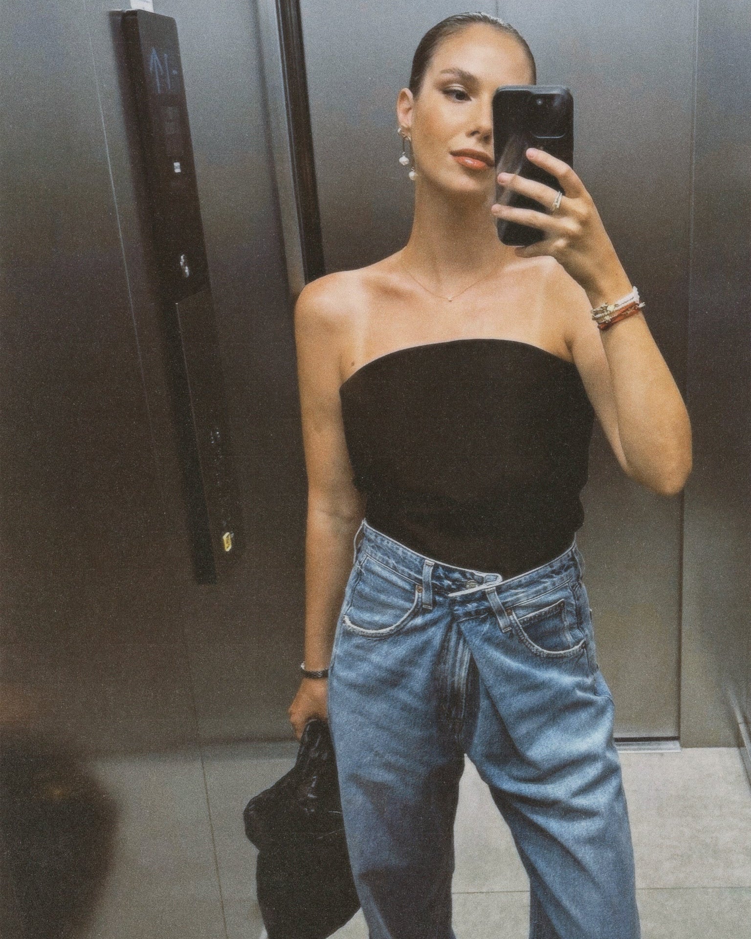 Jolie pearl earrings