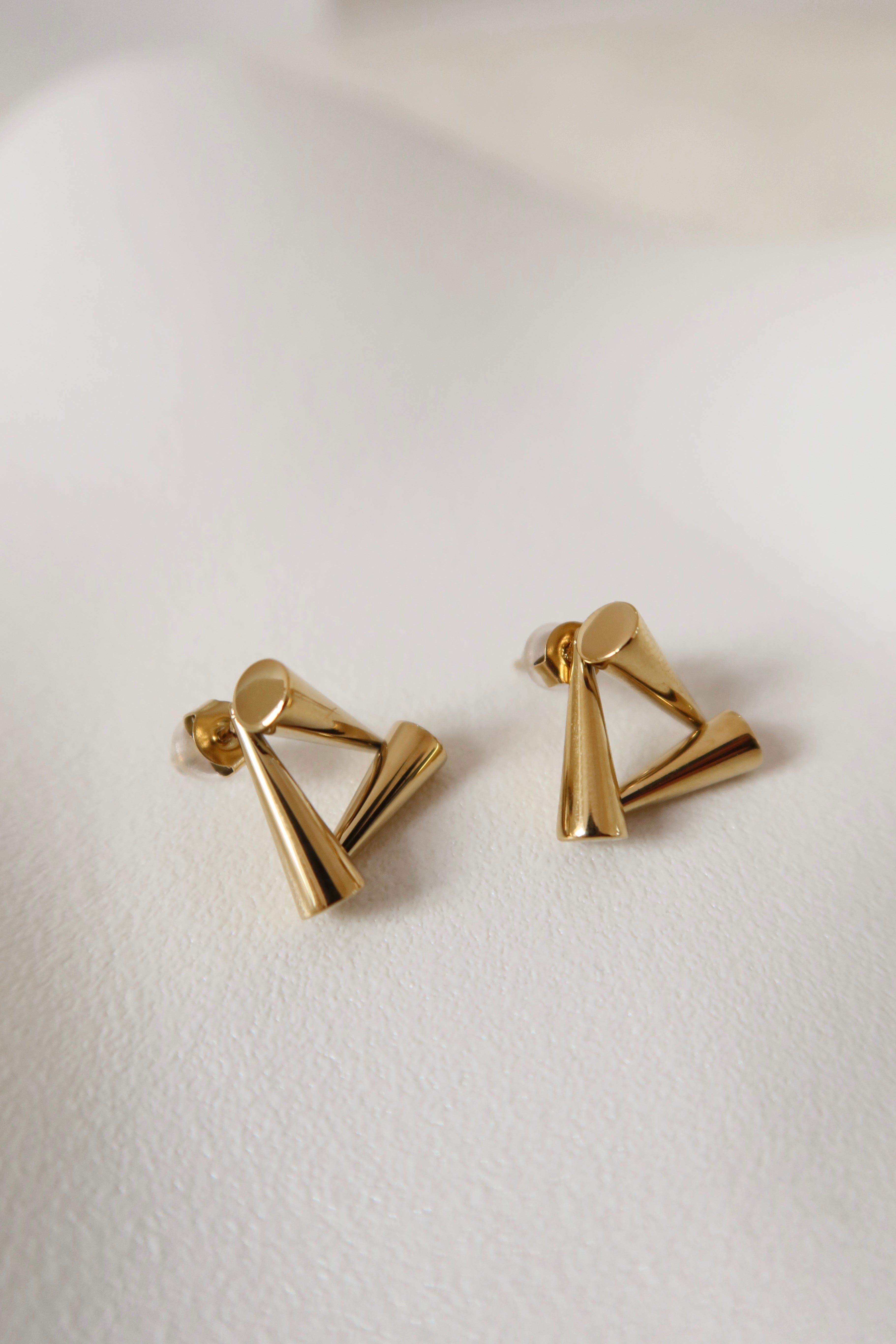 Triangle earrings