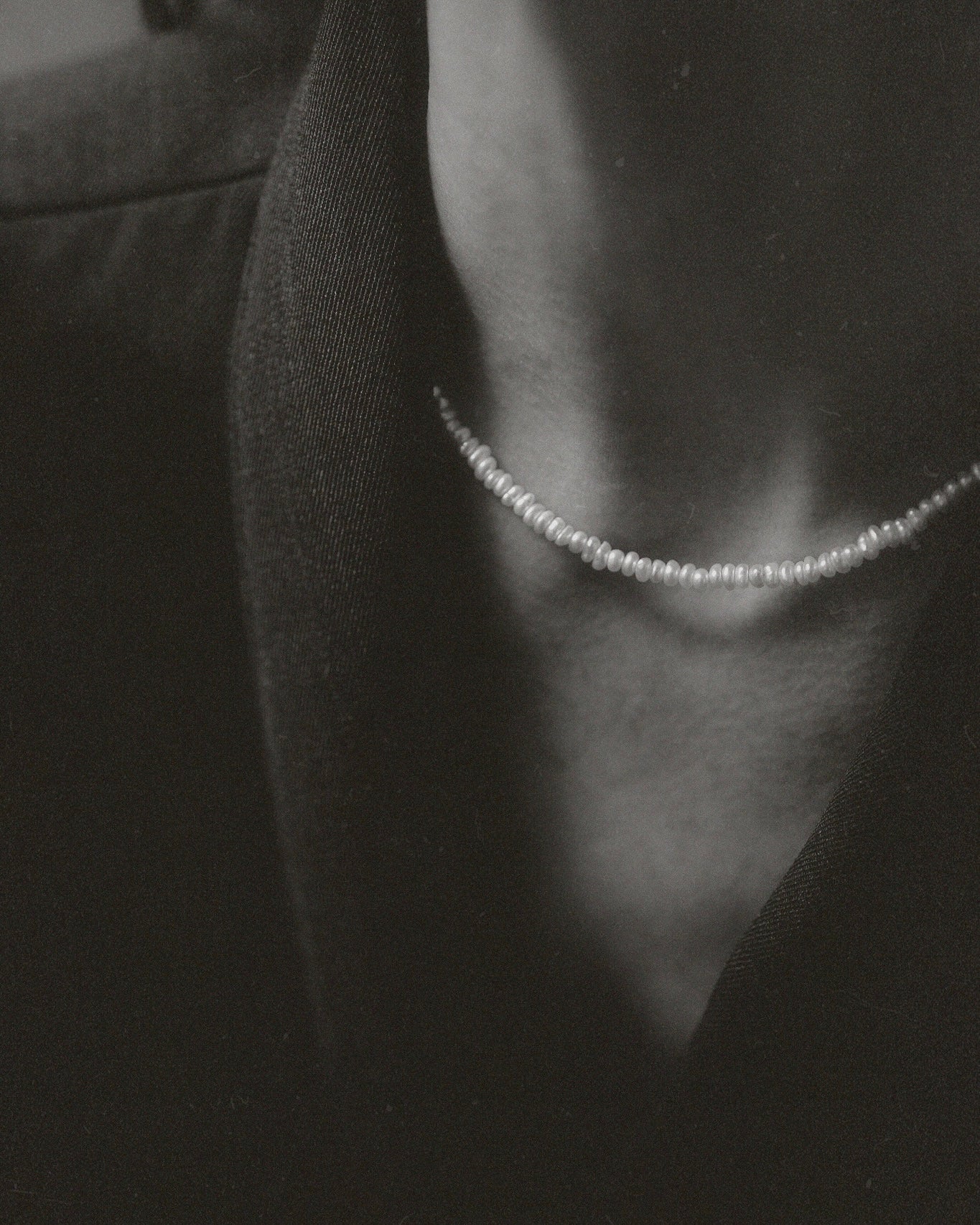 Sparkle pearl necklace