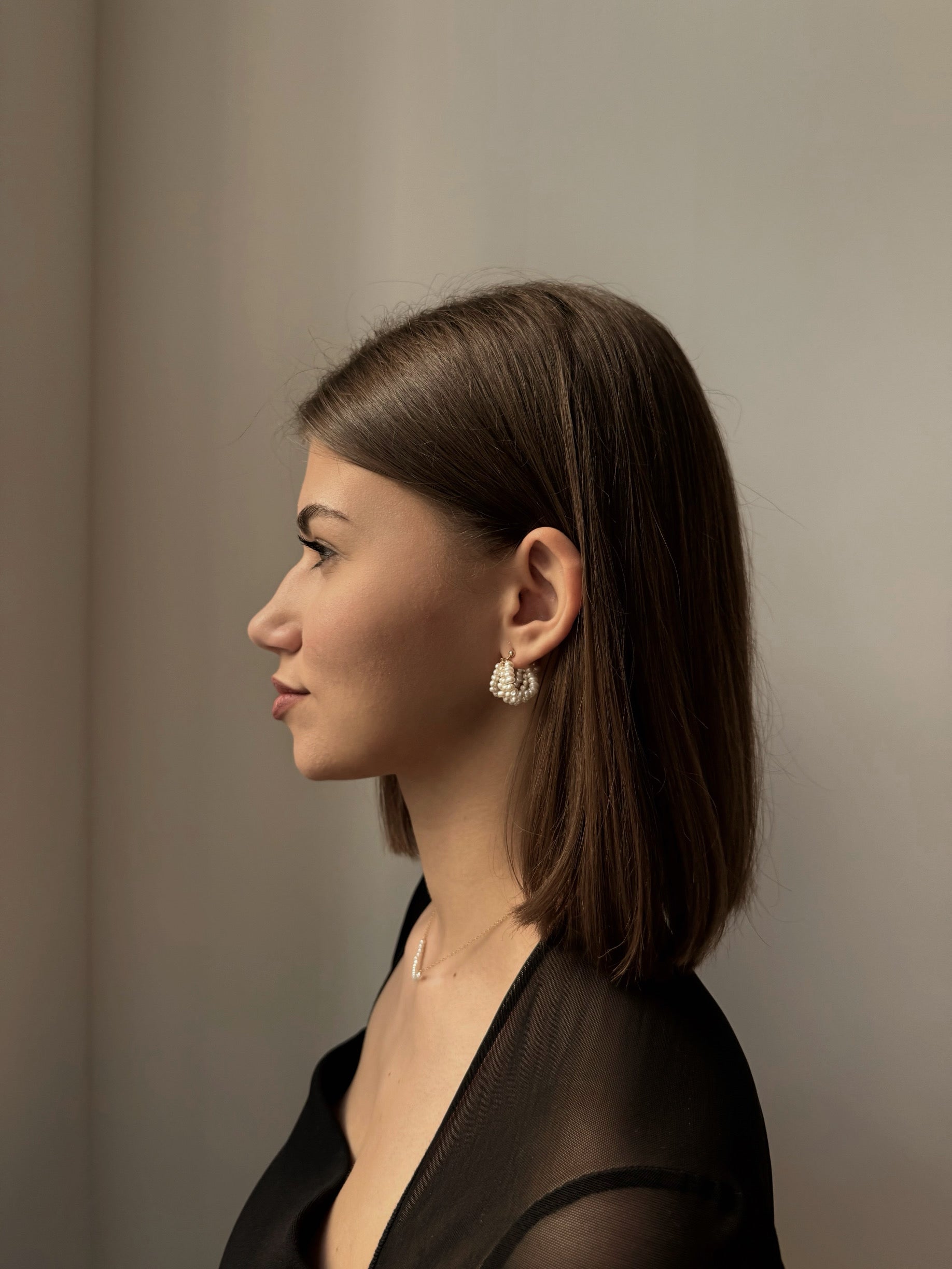 Icon pearl earrings