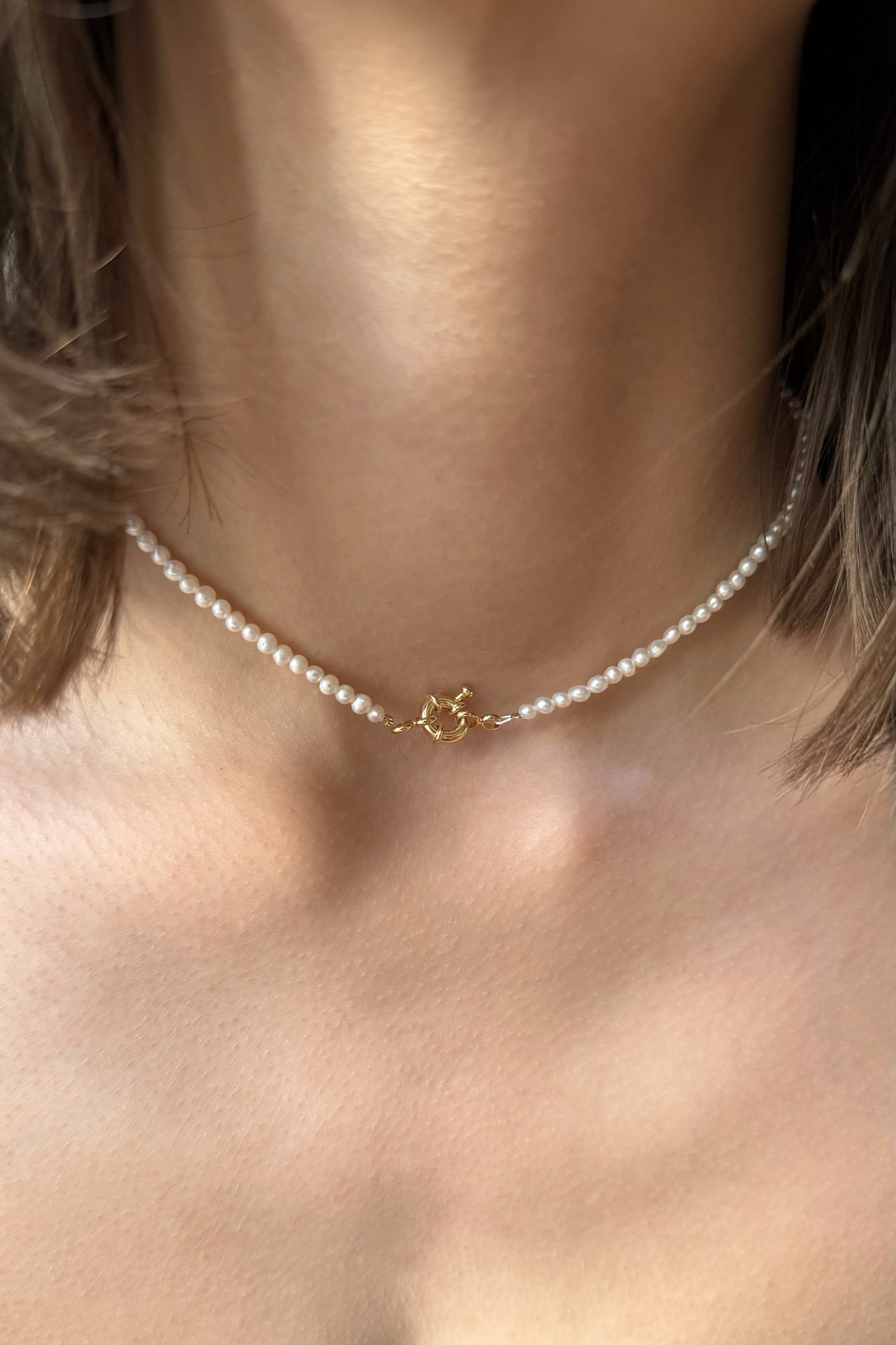 Boucle pearl necklace
