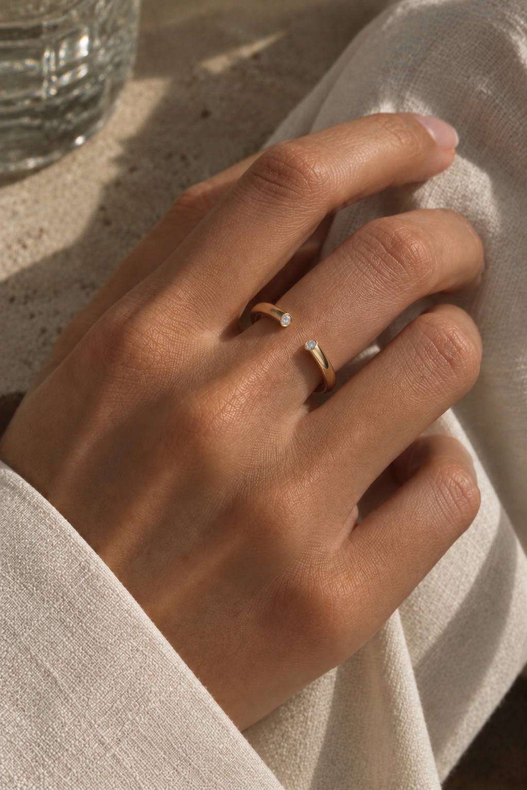 Double Trouble ring