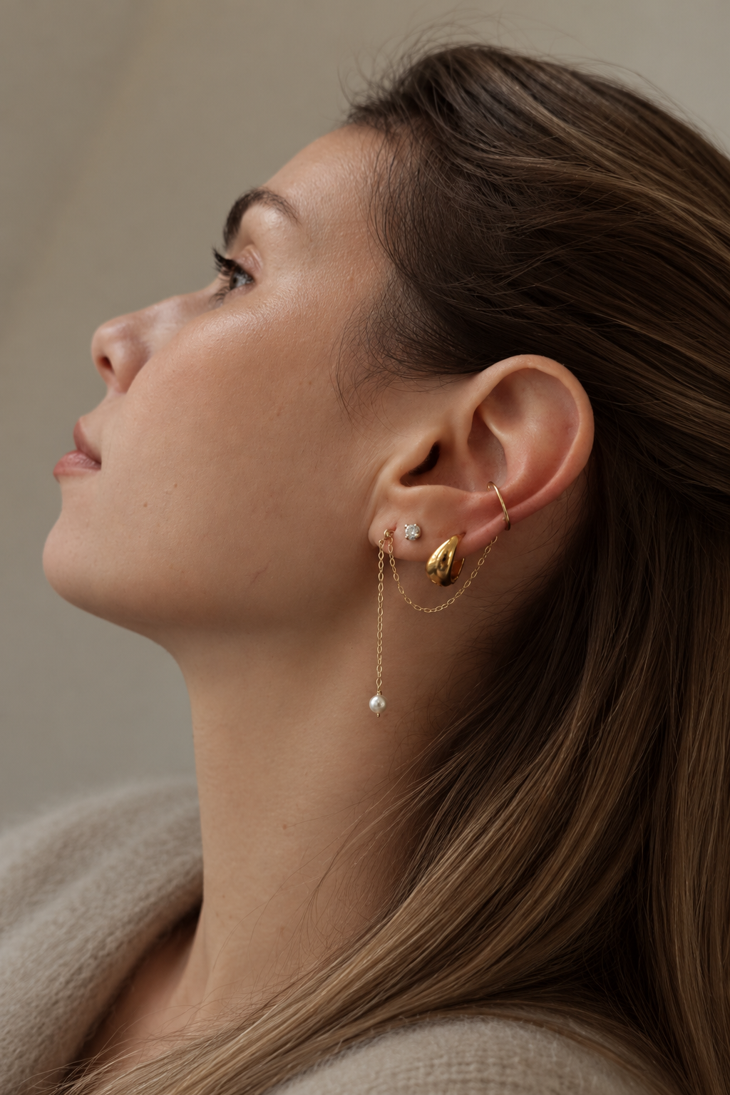 Ear Party pearl earrings