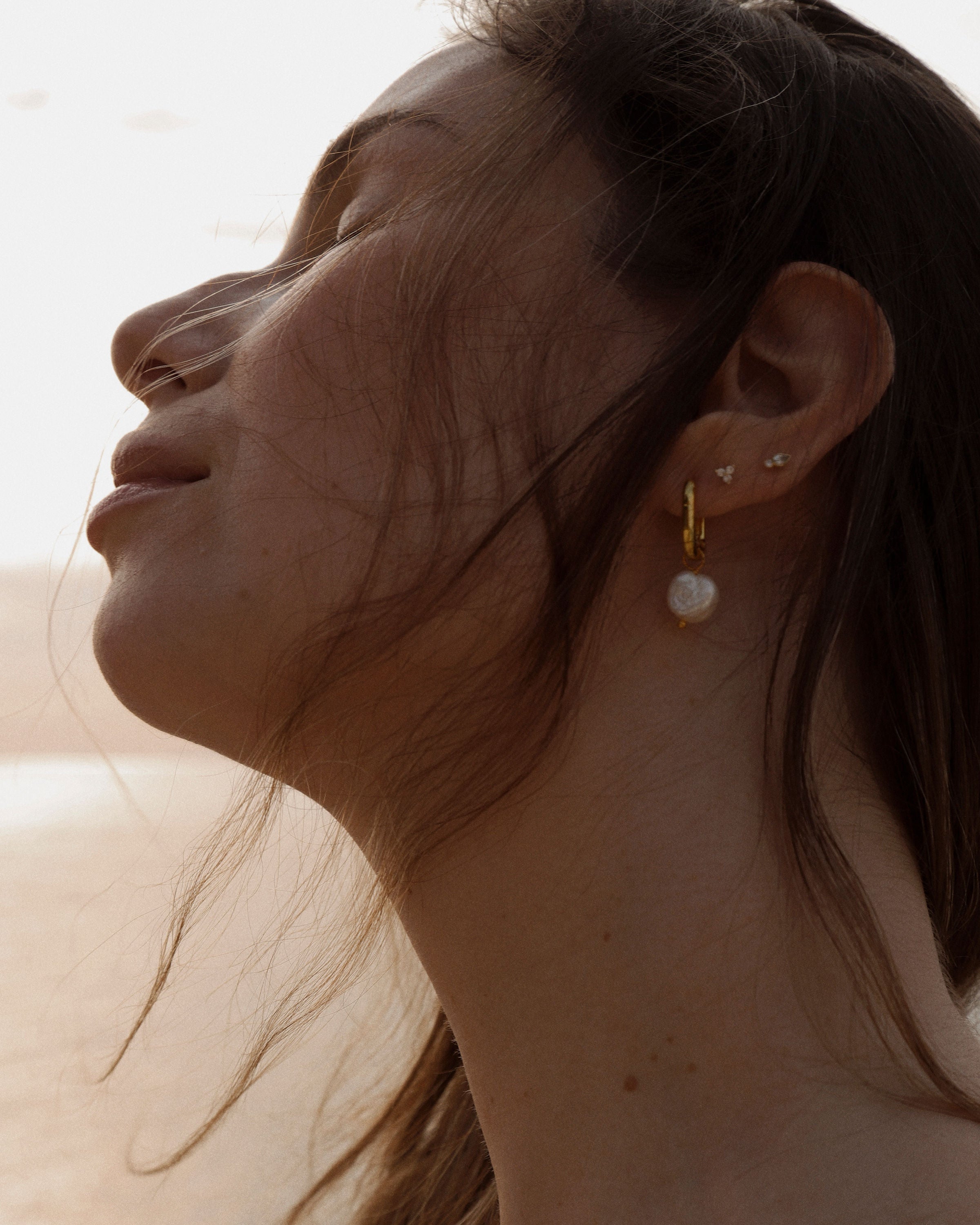 Emily pearl earrings