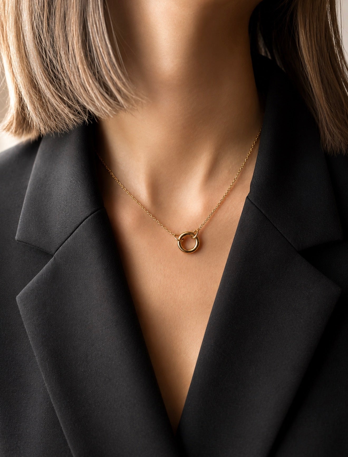 Charm base necklace