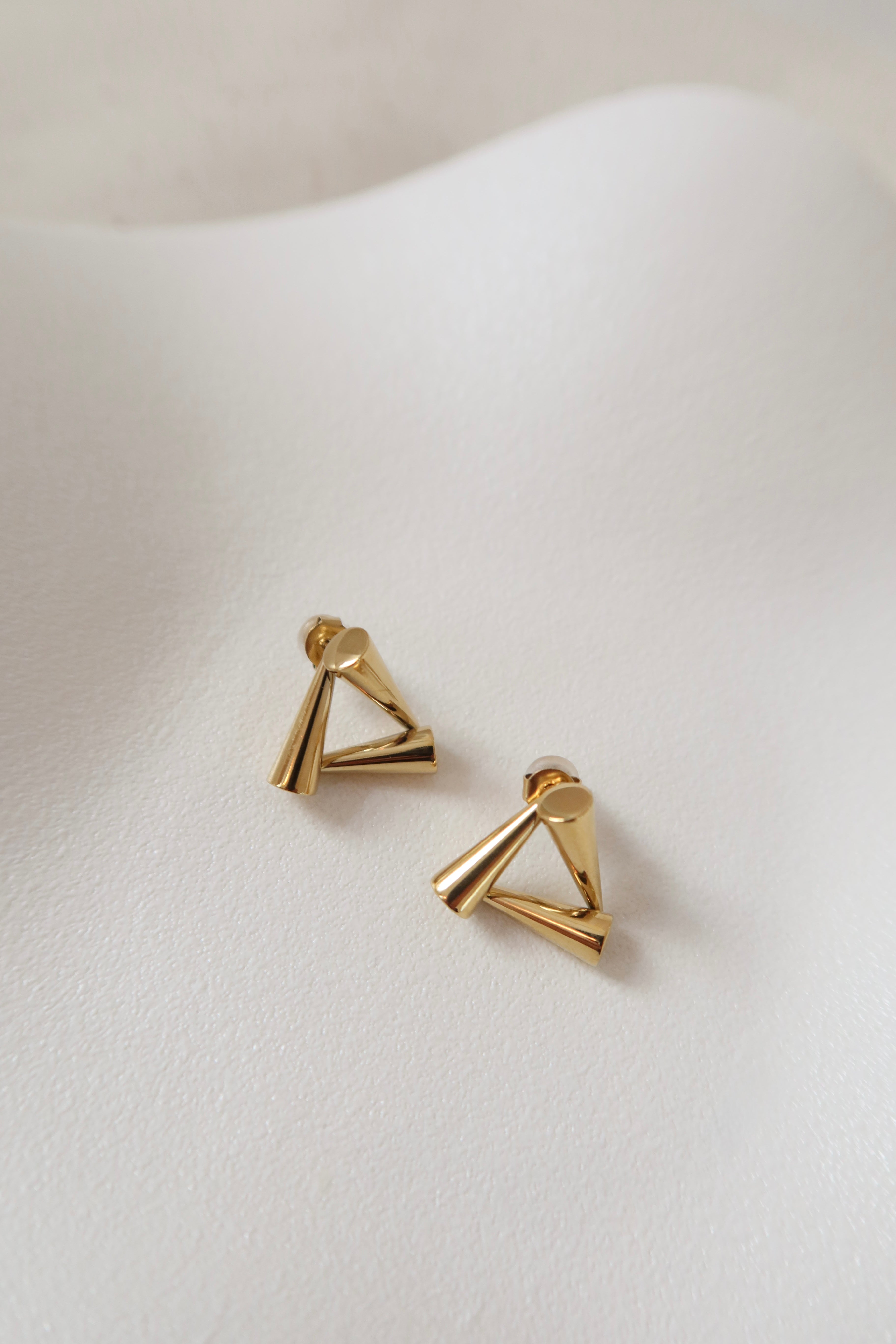 Triangle earrings
