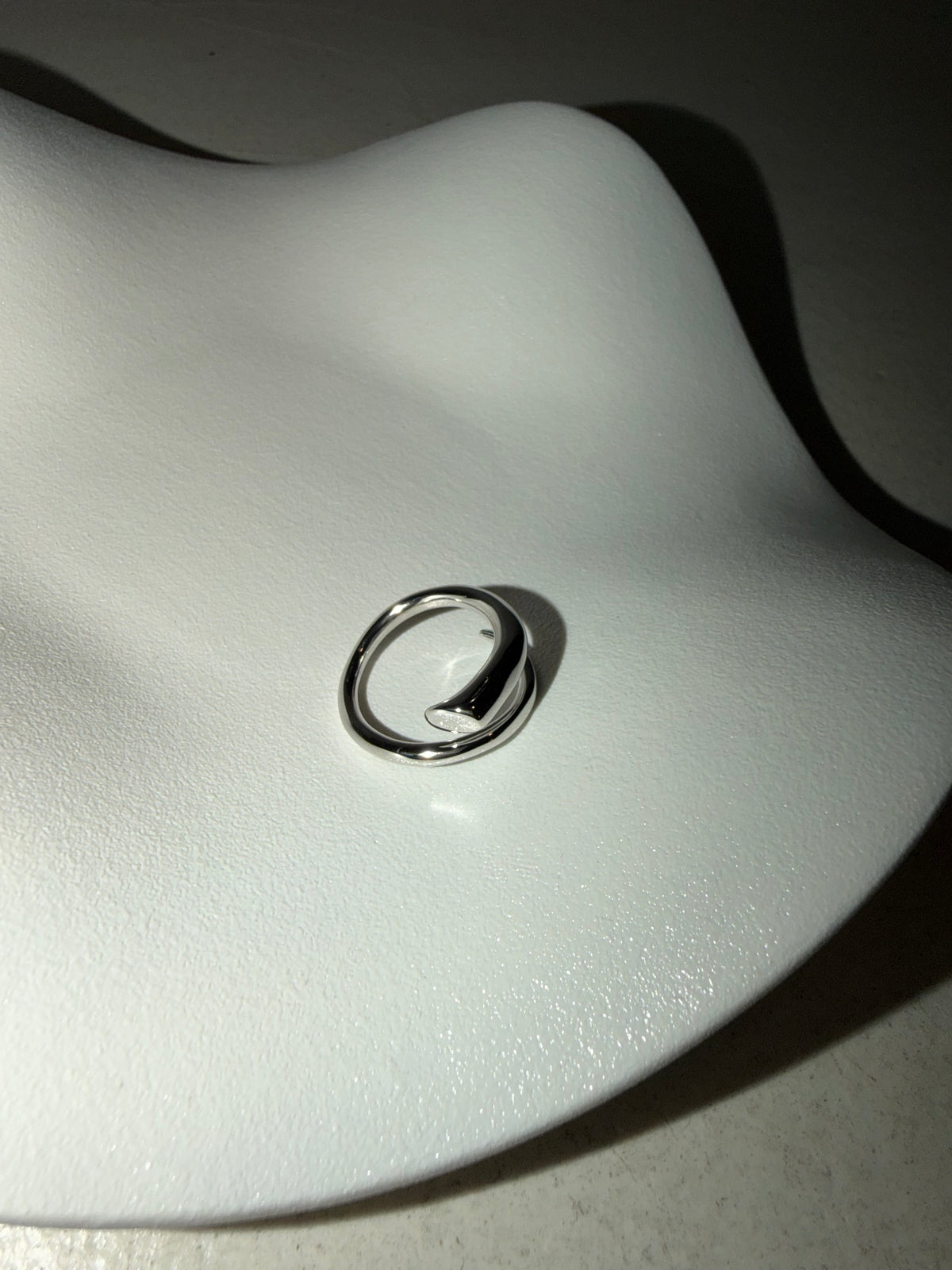 Nail Silver ring
