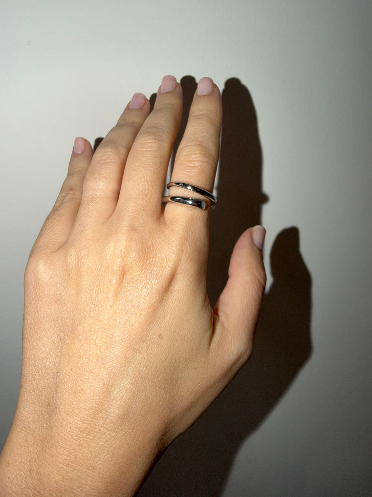 Nail Silver ring