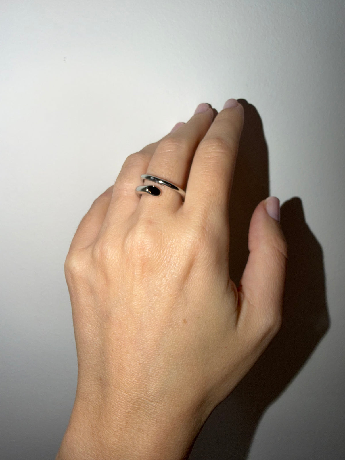 Nail Silver ring