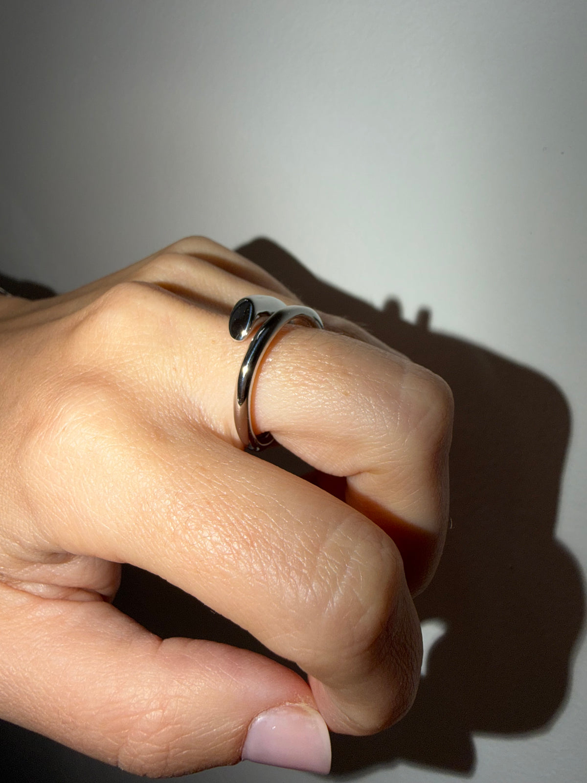 Nail Silver ring