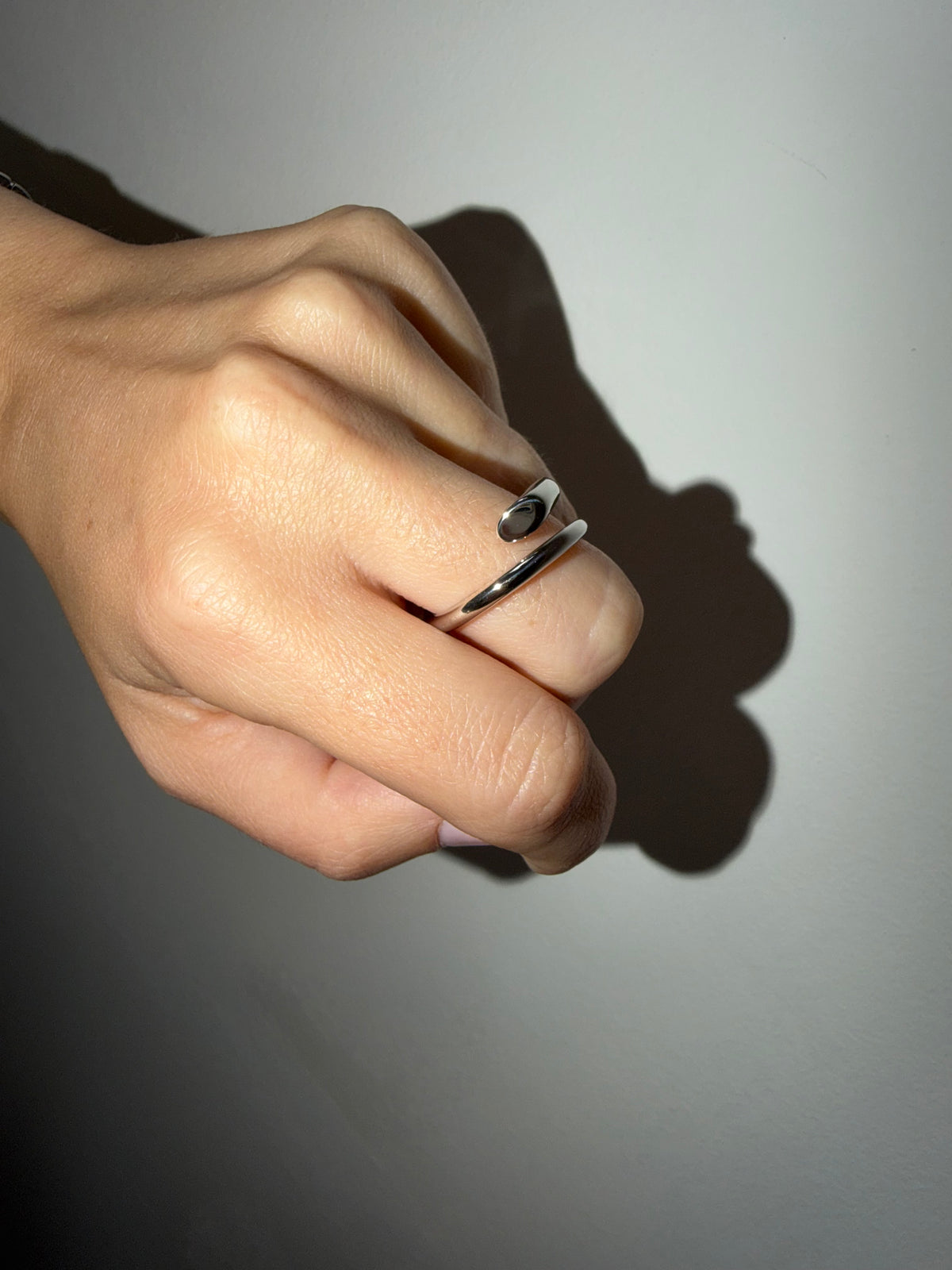 Nail Silver ring