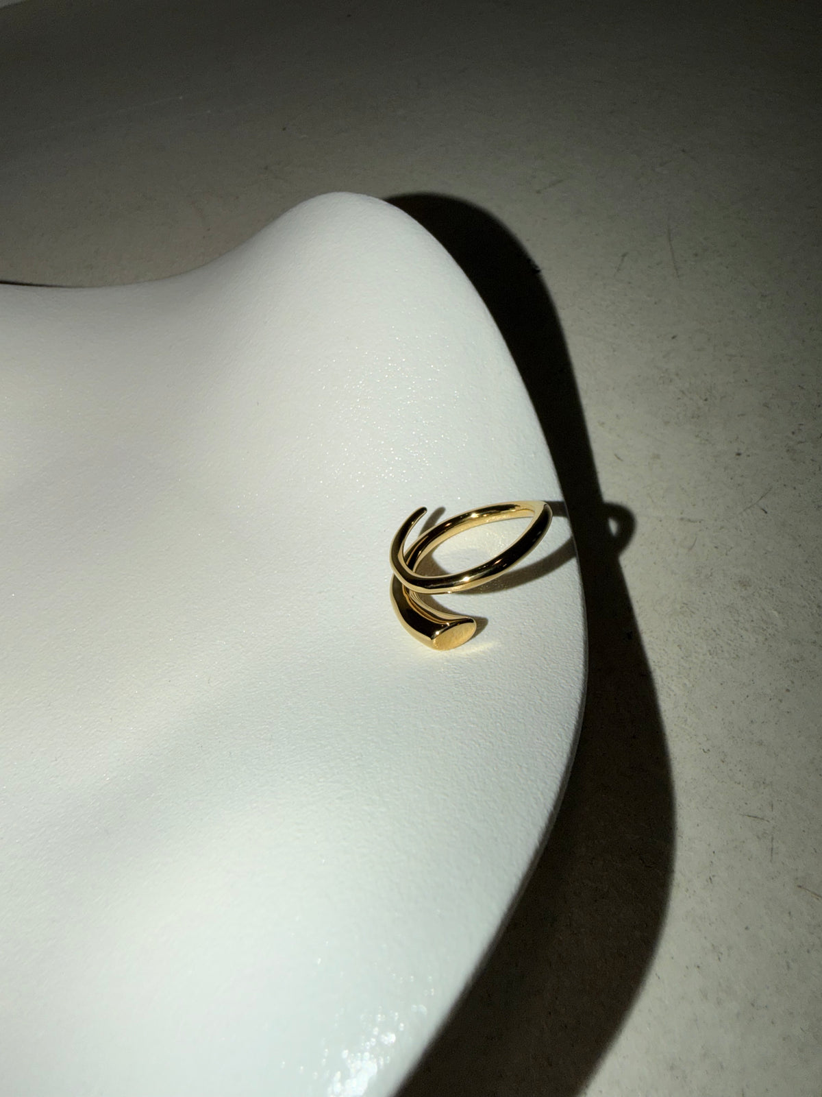 Nail Gold ring