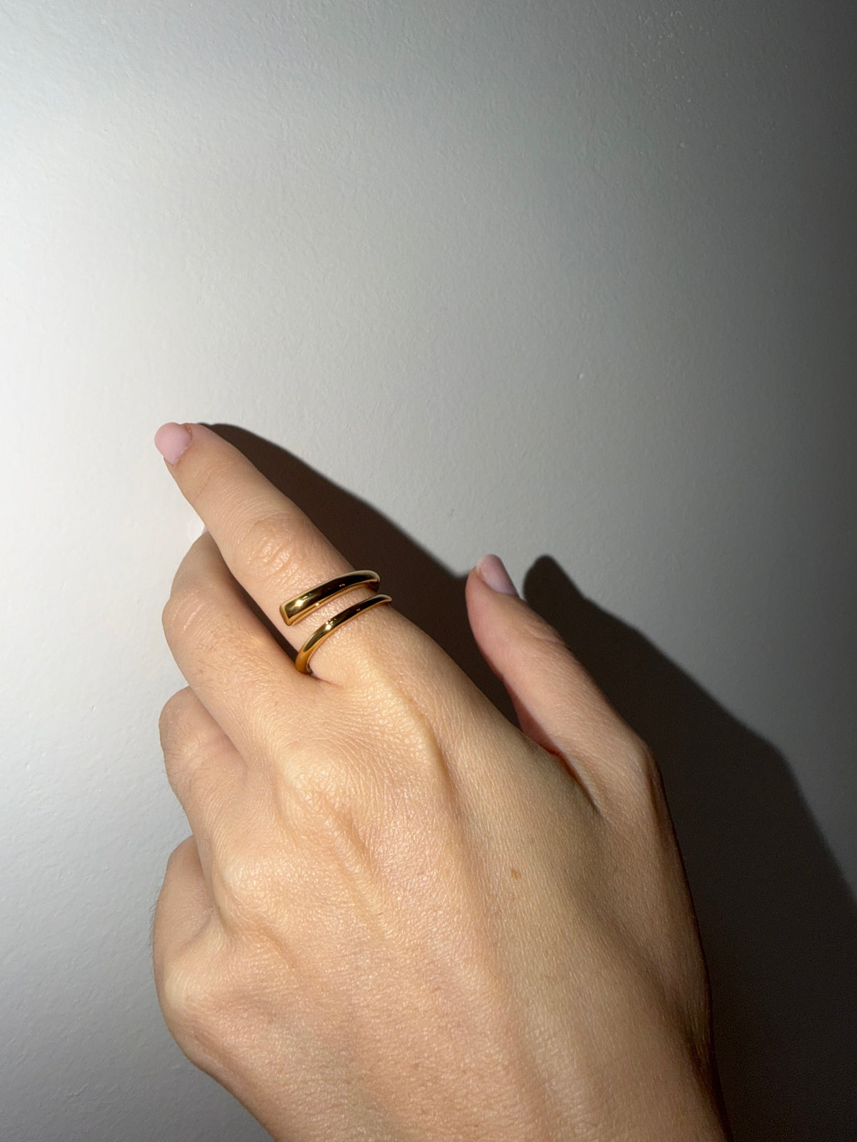 Nail Gold ring
