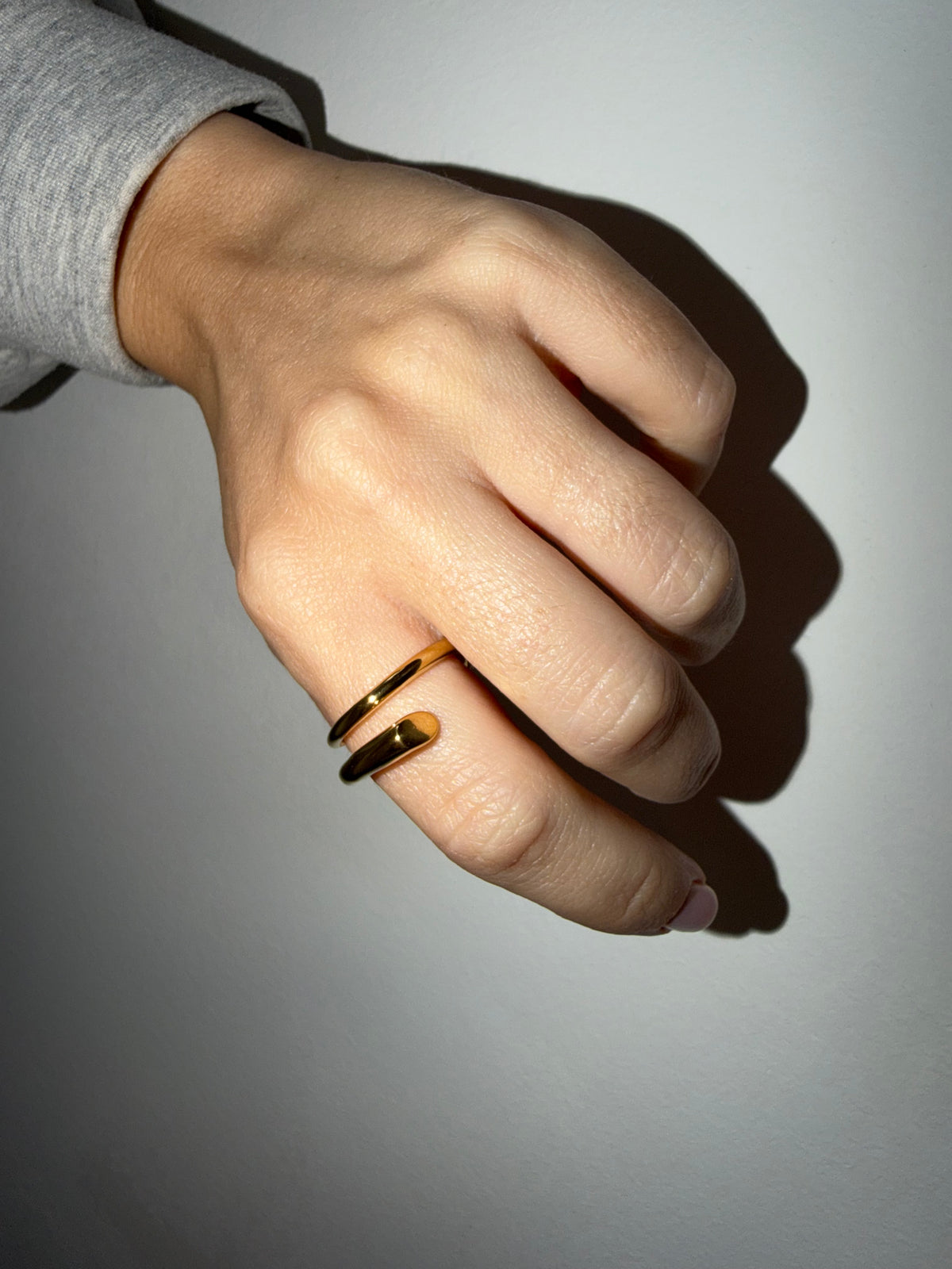 Nail Gold ring