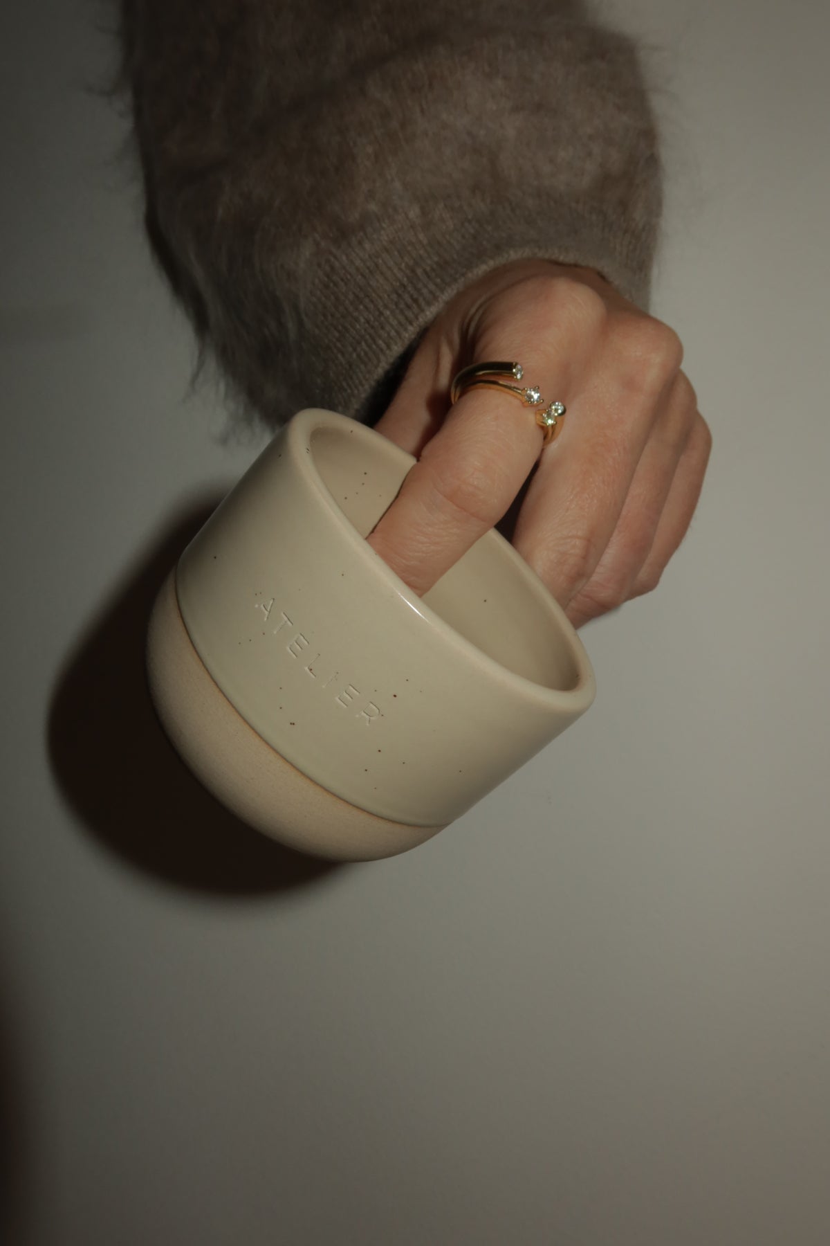 Atelier ceramic coffee cup