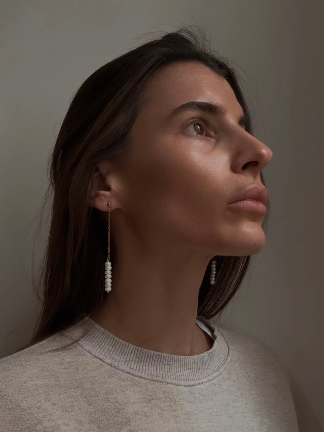 Vis A Vis pearl earrings